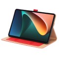 Biznesowe Etui Pokrowiec do Xiaomi Pad 5 / Xiaomi Pad 5 Pro czerwone