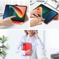 Biznesowe Etui Pokrowiec do Xiaomi Pad 5 / Xiaomi Pad 5 Pro czerwone