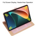 Biznesowe Etui Pokrowiec do Xiaomi Pad 5 / Xiaomi Pad 5 Pro różowe