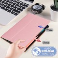 Biznesowe Etui Pokrowiec do Xiaomi Pad 5 / Xiaomi Pad 5 Pro różowe