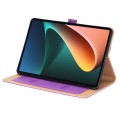 Biznesowe Etui Pokrowiec do Xiaomi Pad 5 / Xiaomi Pad 5 Pro fioletowe