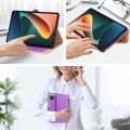 Biznesowe Etui Pokrowiec do Xiaomi Pad 5 / Xiaomi Pad 5 Pro fioletowe