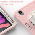 Pancerna Obudowa z Uchwytem i Schowkiem na Apple Pencil do iPad Mini 6 różowa