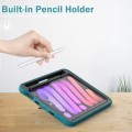 Pancerna Obudowa z Uchwytem i Schowkiem na Apple Pencil do iPad Mini 6 zielone