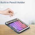 Pancerna Obudowa z Uchwytem i Schowkiem na Apple Pencil do iPad Mini 6 niebieska