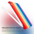 Tęczowe Silikonowe Etui do iPad Mini 6 2021