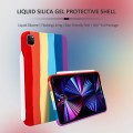 Tęczowe Silikonowe Etui Obudowa do iPad Pro 11 2021/2020