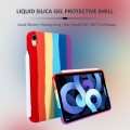 Tęczowe Silikonowe Etui Obudowa do iPad Air 10.9 2022/2020