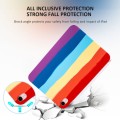 Tęczowe Silikonowe Etui Obudowa do iPad Air 10.9 2022/2020