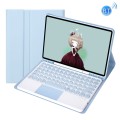 Niebieskie Etui Obudowa Klawiatura TouchPad do iPad Air 10.9 2022/2020