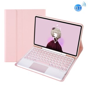 Różowe Etui Obudowa Klawiatura TouchPad do iPad Pro 11 2021/2020/2018