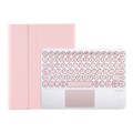 Różowe Etui Obudowa Klawiatura TouchPad do iPad Pro 11 2021/2020/2018
