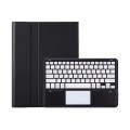 Czarne Etui Obudowa Klawiatura z TouchPad do iPad Pro 12.9 2021/2020/2018