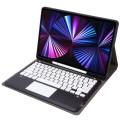 Czarne Etui Obudowa Klawiatura z TouchPad do iPad Pro 12.9 2021/2020/2018