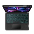 JIUYU Etui Obudowa Klawiatura TouchPad do iPad Pro 12.9 2021/2020/2018