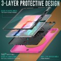 Pancerne Etui z Uchwytem i Paskiem do iPad Pro 12.9 2020/2021 różowe