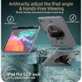 Pancerne Etui z Uchwytem i Paskiem do iPad Pro 12.9 2020/2021 szare