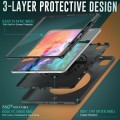 Pancerne Etui z Uchwytem i Paskiem do iPad Pro 12.9 2020/2021 czarne