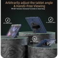Pancerne Etui z Uchwytem i Paskiem do iPad Pro 11 2021/2020/2018 granatowe