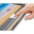 Pancerne Mocne Etui z Uchwytem do iPad 9.7 2018 / 2017 złote