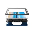 Pancerne Mocne Etui z Uchwytem do iPad 9.7 2018 / 2017 niebieskie