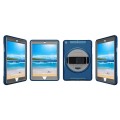 Pancerne Mocne Etui z Uchwytem do iPad 9.7 2018 / 2017 niebieskie