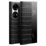 QIALINO Biznesowe Skórzane Etui do Huawei P50 Pro czarne