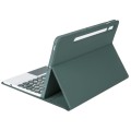 Zielone Etui Klawiatura Touchpad do Samsung Galaxy Tab S7 11 cali
