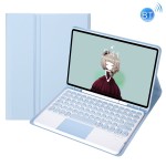 Niebieskie Etui Klawiatura Touchpad do Samsung Galaxy Tab S7 11 cali