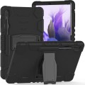 Shockproof Pancerne Etui Obudowa do Samsung Galaxy Tab S7 Plus, Tab S7 FE czarne