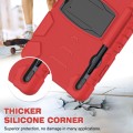 Shockproof Pancerne Etui Obudowa do Samsung Galaxy Tab S7 Plus, Tab S7 FE czerwone