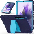 Shockproof Pancerne Etui Obudowa do Samsung Galaxy Tab S7 Plus, Tab S7 FE granatowe