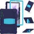Shockproof Pancerne Etui Obudowa do Samsung Galaxy Tab S7 Plus, Tab S7 FE granatowe