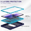 Shockproof Pancerne Etui Obudowa do Samsung Galaxy Tab S7 Plus, Tab S7 FE granatowe