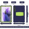 Shockproof Pancerne Etui Obudowa do Samsung Galaxy Tab S7 Plus, Tab S7 FE granatowe