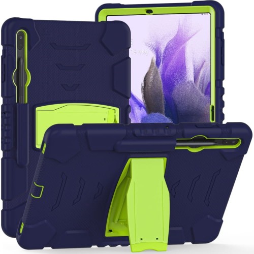 Shockproof Pancerne Etui Obudowa do Samsung Galaxy Tab S7 Plus, Tab S7 FE granatowe