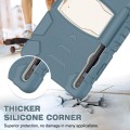 Shockproof Pancerne Etui Obudowa do Samsung Galaxy Tab S7 Plus, Tab S7 FE chabrowe