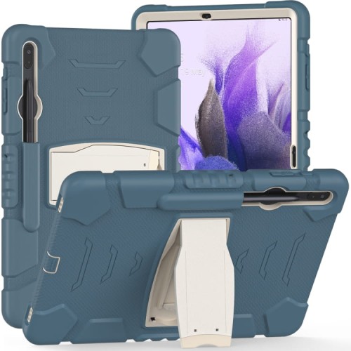 Shockproof Pancerne Etui Obudowa do Samsung Galaxy Tab S7 Plus, Tab S7 FE chabrowe