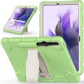 Shockproof Pancerne Etui Obudowa do Samsung Galaxy Tab S7 Plus, Tab S7 FE zielone