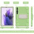 Shockproof Pancerne Etui Obudowa do Samsung Galaxy Tab S7 Plus, Tab S7 FE zielone
