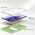 Shockproof Pancerne Etui Obudowa do Samsung Galaxy Tab S7 Plus, Tab S7 FE zielone