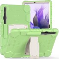 Shockproof Pancerne Etui Obudowa do Samsung Galaxy Tab S7 Plus, Tab S7 FE zielone