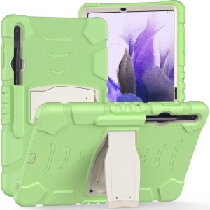 Shockproof Pancerne Etui Obudowa do Samsung Galaxy Tab S7 Plus, Tab S7 FE zielone