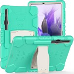 Shockproof Pancerne Etui Obudowa do Samsung Galaxy Tab S7 Plus, Tab S7 FE miętowe