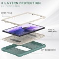 Shockproof Pancerne Etui Obudowa do Samsung Galaxy Tab S7 Plus, Tab S7 FE szmaragdowe