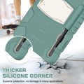 Shockproof Pancerne Etui Obudowa do Samsung Galaxy Tab S7 Plus, Tab S7 FE szmaragdowe