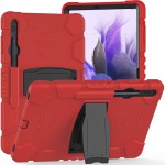 Shockproof Pancerne Etui Obudowa do Samsung Galaxy Tab S8+ czerwone