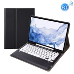 Czarne Etui Klawiatura Pen Slot do Samsung Galaxy Tab S8+