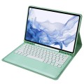 Miętowe Etui Klawiatura Pen Slot do Samsung Galaxy Tab S8+