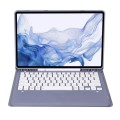 Fioletowe Etui Klawiatura Pen Slot do Samsung Galaxy Tab S8+